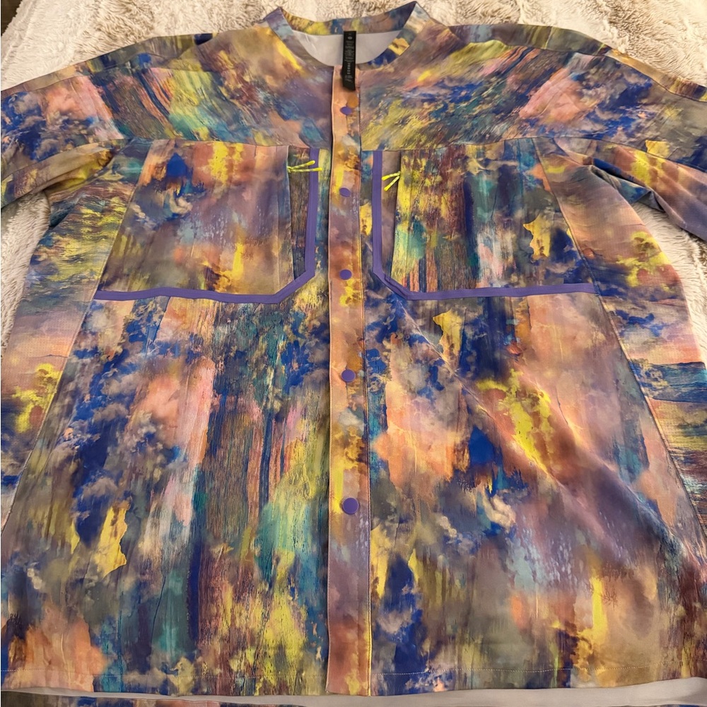 Lululemon Mens Water Repellent Hiking Short Sleeve Shirt XL